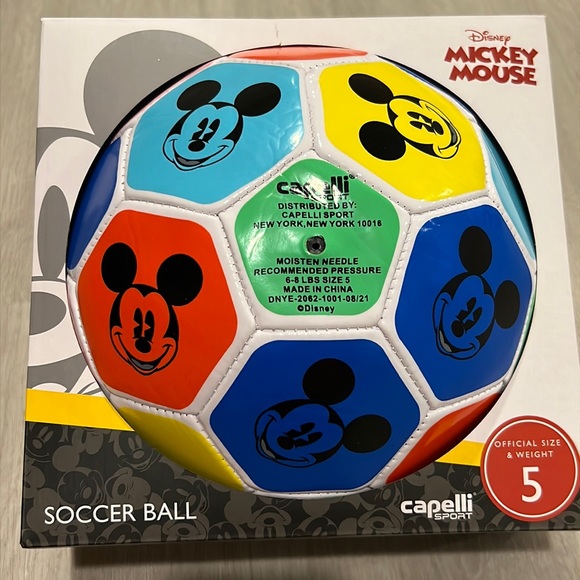NIB Disney Mickey Mouse Soccer Ball - Picture 4 of 7